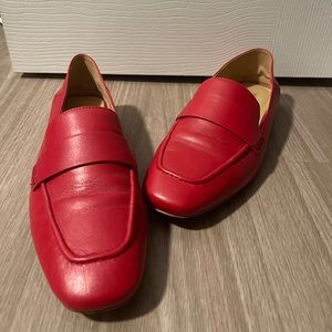 Michael Kors Red Loafers